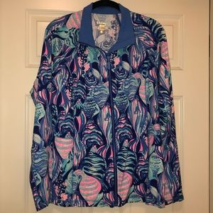 NWT Sz L Lilly Pulitzer Sunset Keys Jacket